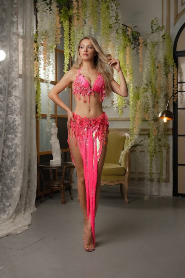 Professional bellydance costume (Classic 405A_1